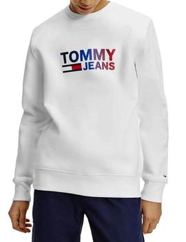 Sudadera blanca logo TOMMY JEANS
