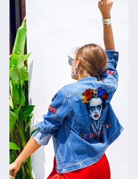 Cazadora Vaquera LASAL Tachas Frida