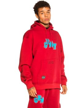 Sudadera Grimey 'Singgang Junction' Hoodie - Red