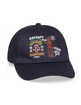 Gorra Grimey 'Destroy All Fear' Curved Visor Cap - negra