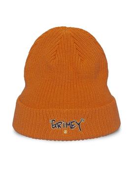 Gorro de invierno color tostado con logo GRMY bordado.