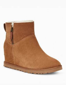 Botas W Classic Femme Zip Mini de UGG color tostado