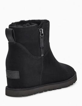 Botas W Classic Femme Zip Mini de UGG en negro