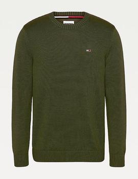 Jersey TOMMY JEANS Essential verde para hombre