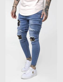 Vaqueros SIKSILK -50% BURST KNEE DENIMS