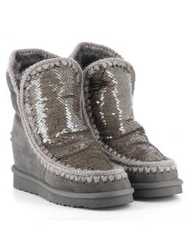 Botas Mou ESKIMO WEDGE SHORT SEQUINS
