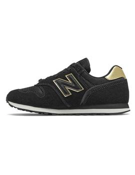 Zapatillas New Balance de mujer Metallic negro-dorado