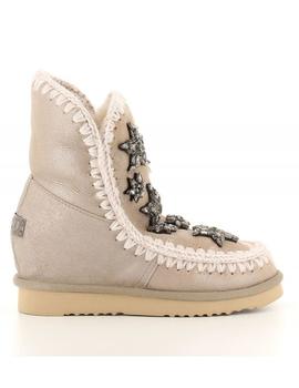 Botas Mou INNER WEDGE SHORT CRYSTAL STARS