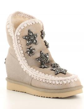 Botas Mou INNER WEDGE SHORT CRYSTAL STARS