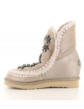 Botas Mou INNER WEDGE SHORT CRYSTAL STARS
