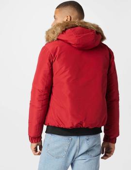 Cazadora Bomber con capucha y pelo extraibles JACK - JONES