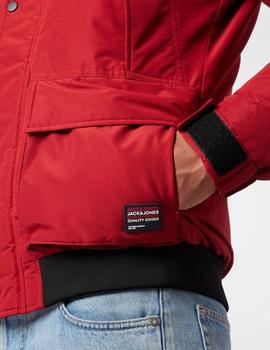 Cazadora Bomber con capucha y pelo extraibles JACK - JONES