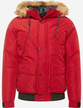 Cazadora Bomber con capucha y pelo extraibles JACK - JONES