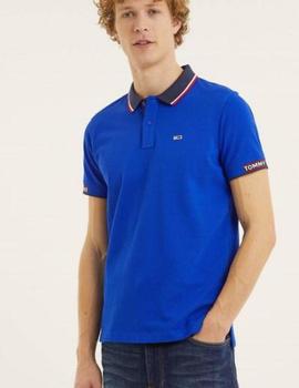 TJM DETAIL RIB JAQUARD POLO