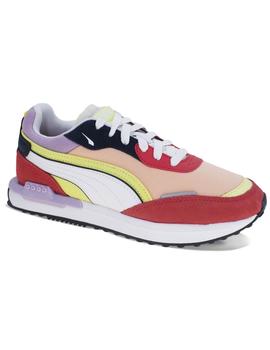Zapatilla de mujer PUMA City Rider coral
