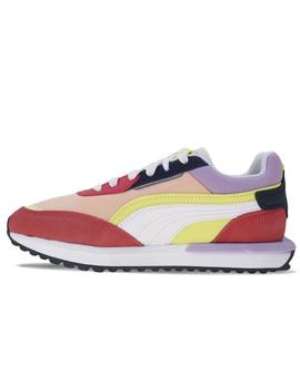 Zapatilla de mujer PUMA City Rider coral