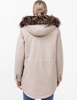 Parka de capucha con pelo extraible de ONLY