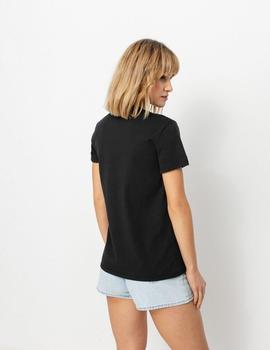 Camiseta negra de chica LEVIS 'New logo'