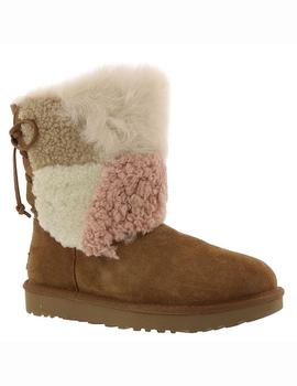 Botas UGG Classic short Patchwork Fluff