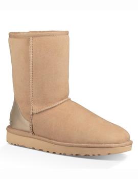 Botas de mujer UGG W Classic short II Metallic Driftwood