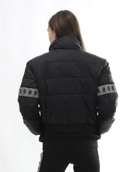 Cazadora Puffer KAPPA negra DOLTAN