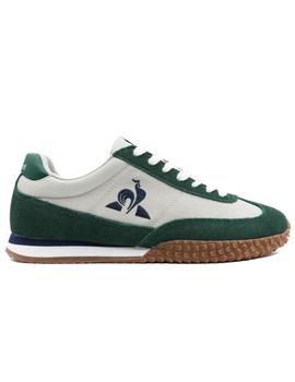 Zapatilla Le Coq Sportif Veloce gris y verde