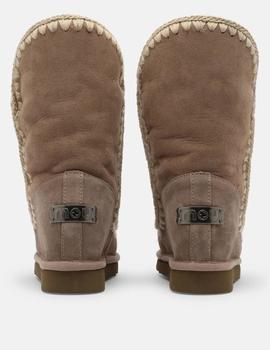 Botas Mou Eskimo inner wedge tall color Camel