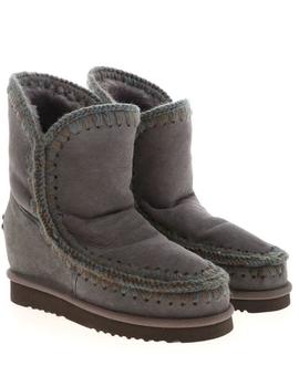 Botas Mou ESKIMO INNER WEDGE SHORT Gris