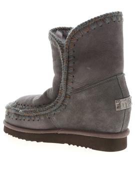 Botas Mou ESKIMO INNER WEDGE SHORT Gris