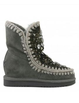 Bota Mou Eskimo inner wedge short  Stones&Crystals