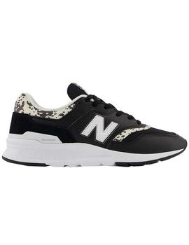 Zapatillas New Balance 997 de mujer negras con print