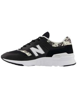 Zapatillas New Balance 997 de mujer negras con print