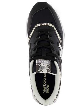 Zapatillas New Balance 997 de mujer negras con print
