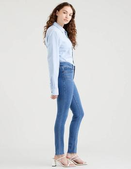 Vaquero Levis tiro medio Skinny 711 lavado medio