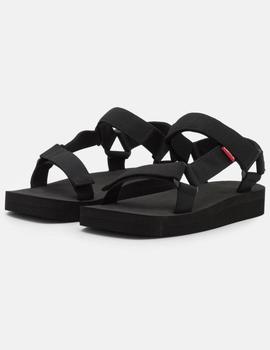 Sandalia negra Levis Cady´s low