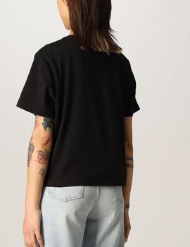 Camiseta essential logo signature negra Tommy Jeans