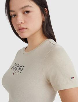 Camiseta Essential de corte Skinny con logo Tommy Jeans