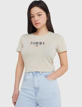 Camiseta Essential de corte Skinny con logo Tommy Jeans