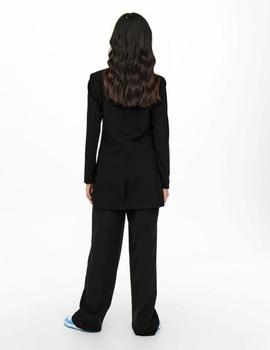 Blazer larga negra Poptrash de ONLY