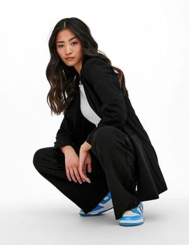 Blazer larga negra Poptrash de ONLY