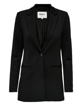 Blazer larga negra Poptrash de ONLY