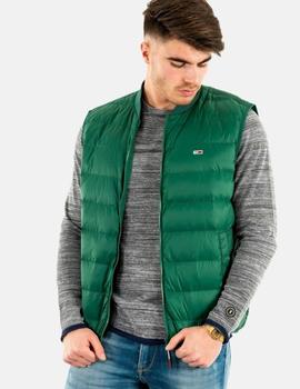 Chaleco verde de plumón ligero Tommy Jeans