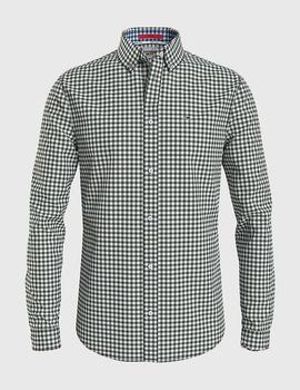 Camisa verde de cuadros Vichy Tommy Jeans