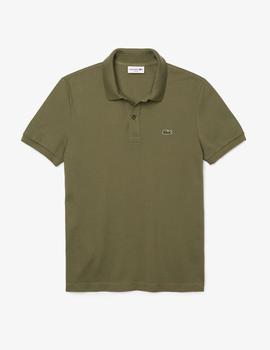 Polo Basico verde Slim Fit LACOSTE