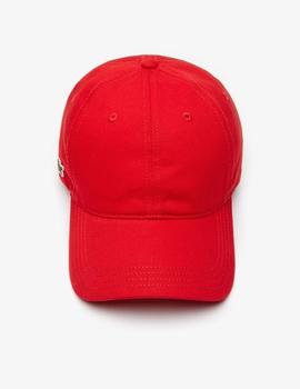 Gorra roja LACOSTE