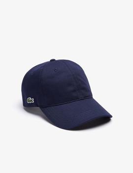 Gorra azul marino LACOSTE