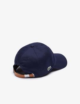 Gorra azul marino LACOSTE