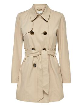 Trench corto color beige  de Only