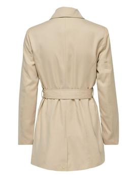 Trench corto color beige  de Only