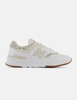 Zapatillas New Balance 997 de mujer blancas con print